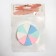 Makeup sponge, set - 8 pcs, 3.5 × 3 cm, multi -colored