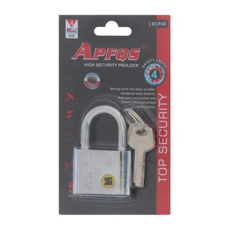 Hinged castle, type 25, 35x55 mm, 3 keys-1