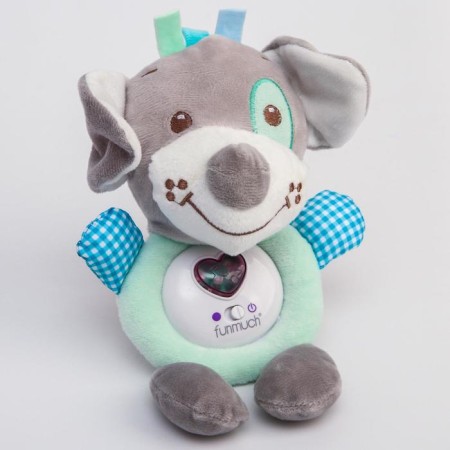 Toy - lamp, developing, musical "dog", 21 cm.-1