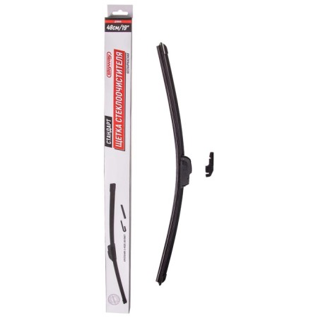 Skyway wiper brush Standard, 19 "/ 480 mm, frameless, 1 adapter