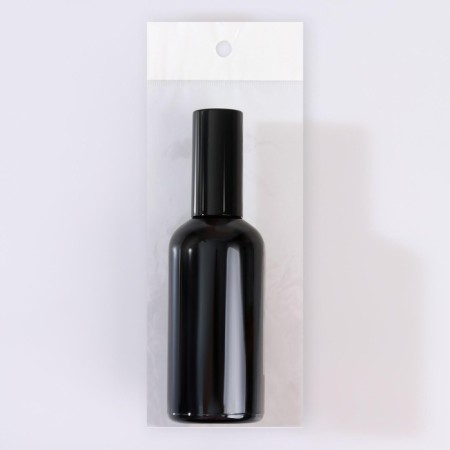 A bottle for storage, with a sprayer "Black", 100 ml, black color-5