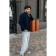Jumper male ise, size 58, dark blue color