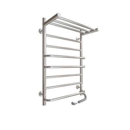 Electric towel "Sanprise" Euromix P8, 500x800 mm, with a shelf, right, chrome-10