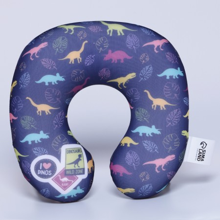 Children's pillow for travel anti -stress "Dinosaurus"-1