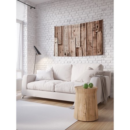Decorative panel with photo printing "Boards of madness", horizontal, size 150x200 cm