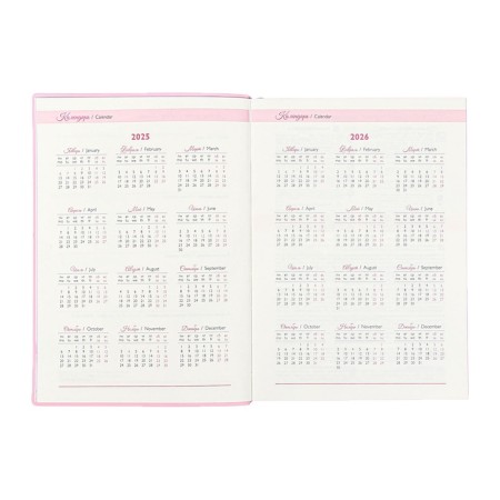 Daily Datir 2025 A6+ 176 Escalada Sakura, Soft Okvl, Single, Tis F, Kr BL 70g/M2-7