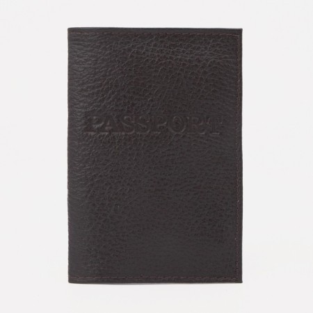 Passport cover, brown color