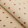 Fabric for patchwork cap "Heartbread", 50 x 50 cm