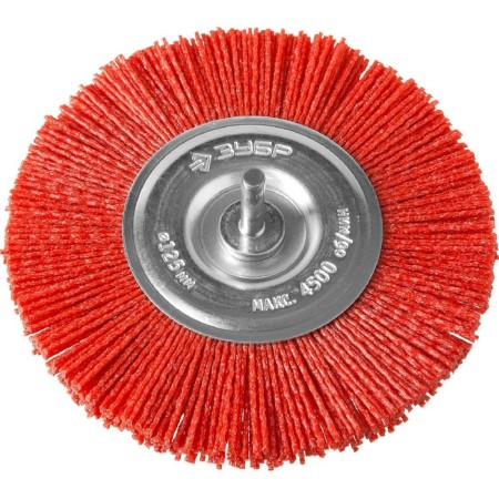 Disc “bison” 35161-125_z02, nylon, abrasive coating, 125 mm
