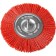 Disc “bison” 35161-125_z02, nylon, abrasive coating, 125 mm