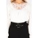Female blouse, size 48, white color