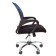 Office chair "Chairman" 696 TW chrome, blue