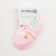 Socks children's baby I am a “unicorn”, pink color, 12-14 cm