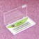 Eyelashes for extension, bundles, 12 mm, thickness 0.07 mm, bend C, 120 bundles, black color black