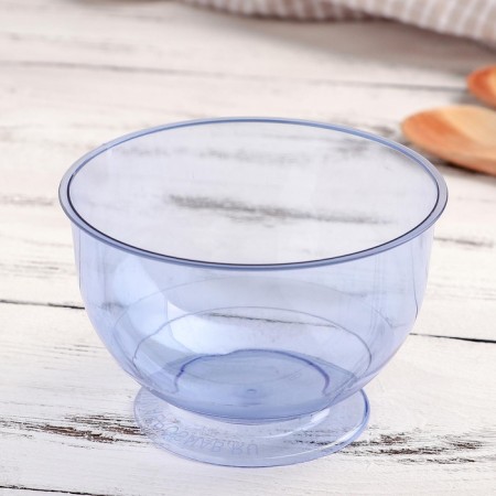 Crecanter Plastic disposable "Crystal", 200 ml, blue color-6