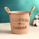 Kashpo "Bucket Flower Garden" brown, 13x13x12cm