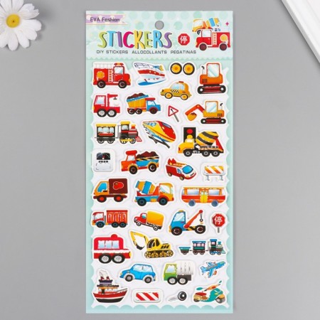 Stickers for creativity Paper "Special Technology" 15x30 cm