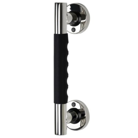 Bath handrail with anti -slip rubber lining Ken S, chrome