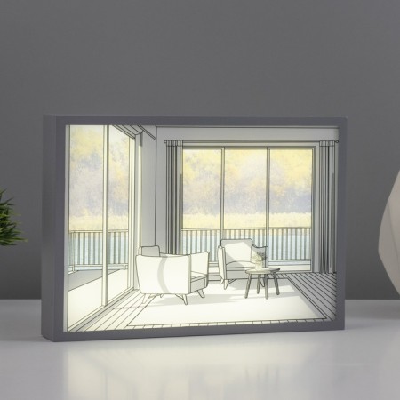 Night Autumn LED 3W white 3.5x15.5x21.5 cm Risalux-1