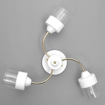 Estel chandelier 3he27 40W white-gold 60x60x23 cm Bayerlux-5