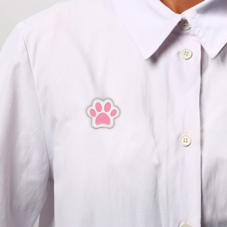 Brooch "Paw", 2.9 x 2.5 cm-1