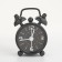 Clock - HELP WORKS "Classics", discrete move, dial D -4 cm, 6.5 x 4.5 cm, lr44