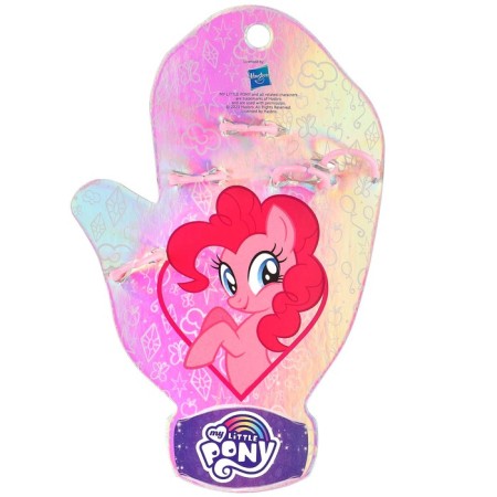 A set of rings on the holographic substrate "Pony" 5 pcs, My Little Pony mix-9