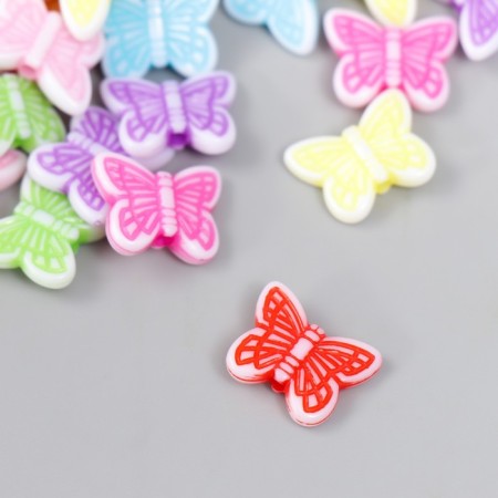 Beads for creativity Plastic "Brush Brush" set 20 grams 0.3x1.4x1.1 cm-1