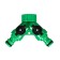 Distributor 2-channel, internal thread 3/4 ", quick-sitting connection, plastic