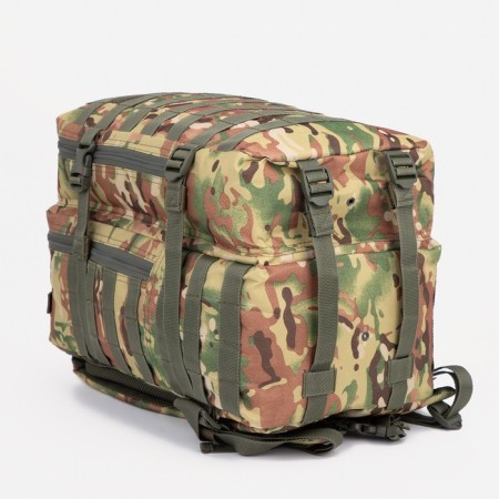 Tactical backpack, TAIF, 30 l, lightning department, external pocket, camouflage color/beige-4