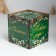 New Year's piggy bank Cube "Rich NG" 10x10x10 cm