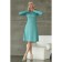 Women's dress, size 44, green color