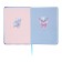 Notebook Gift Book 96l, line, color cut, PVC cover 3D Bear (17.7x12.4cm)