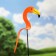 STETER "Flamingo" 60x10x8cm, color mix
