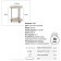 Shelf for Person-5 flowers, on wheels, ash shimo bright