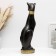 Pig a piggy bank "Catty cat" black with gold, 40x10cm