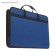 Folder for drawings and drawings for artists A3, 470 x 350 x 60 mm, handles, frame, textile, 1C33 "Lyuban", blue