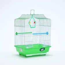 Poultry cell equipped BD-1/4F, 30 x 23 x 39 cm, green