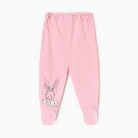 Sliders for girls, pink color, height 62