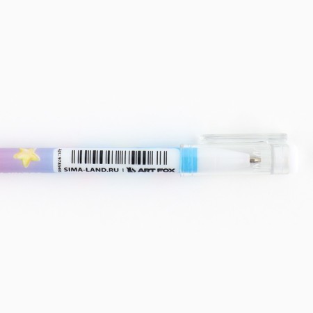 Blood blue paste 0.5 mm with a cap of “magic and miracles” Plastic-5