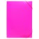 Folder Carder Calligrata Neon 13 Department. A4 plastic 0.7mm fuchsia. Cut in color