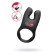 Ring Erective Fun Factory Nos with vibration, silicone, black, 8 cm
