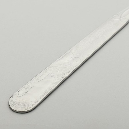 Knot Knot “Kolobok”, h = 17 cm, thickness 1.5 mm, silver color-1