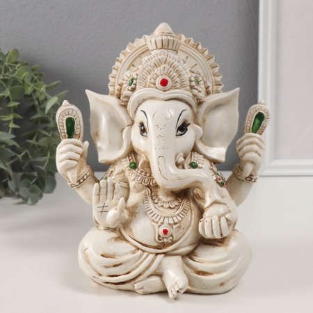 Souvenir Polystone under the stone "Ganesh - the god of wisdom and prosperity" 12x17.5x21 cm