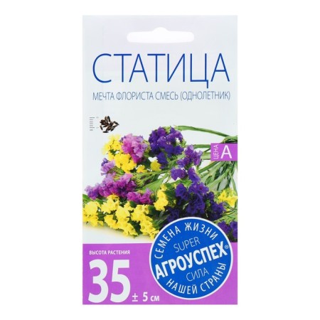 Flower seeds Statitsa Florist's dream, mixture, o, 0.1 g-3