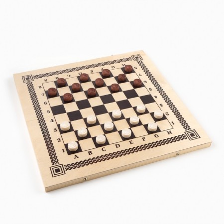 Board game 3 in 1: backgammon, checkers, chess, 40 x 40 cm-2