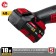Corner grinder battery. Zhrov Ushm-18-125-41, 18 V, 4 Ah, Li-Ion, D = 125x22.2 mm, M14, case