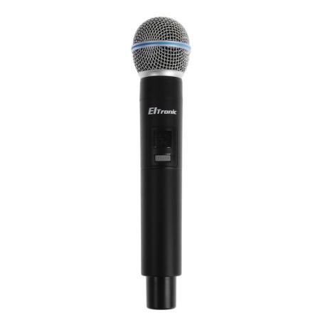 Microphone for karaoke Eltronic 10-03, wireless, receiver, black-1