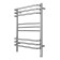 Terminus heated towel rail "Prato" P9, 500x700 mm, chrome
