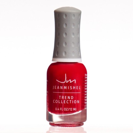 Nail polish jeanmishel, tone 245, red, matte, 12 ml-2